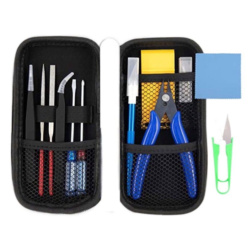 Cross-border Gundam modelo kit de herramientas de nivel de entrada de coches aviones modelo de construcción 14 herramientas combinaciones traje