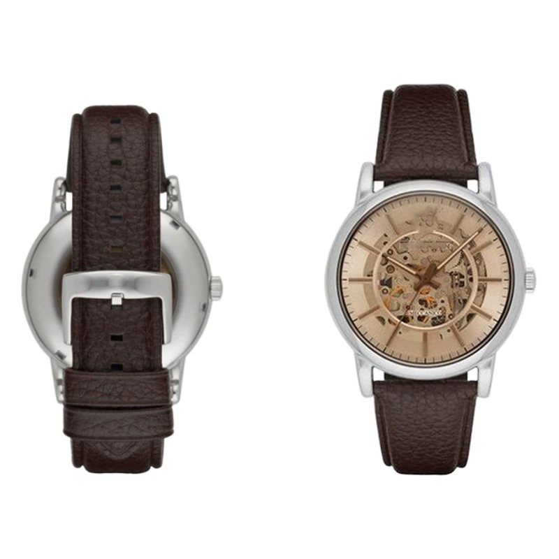 Подходит для часов AMAP Mani, ремешок из натуральной кожи AR2477 60008 600071862, оригинальный ремешок с пряжкой