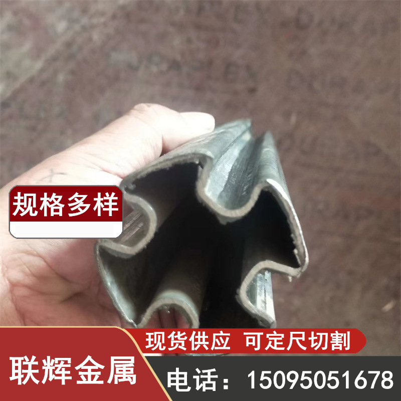 无缝异型管现货供应 机械工程件用椭圆形无缝管45#六角管现货供应