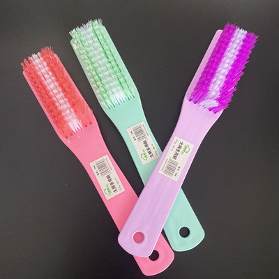 2 Yuan Store Plastice Long Renter Dlon -Color Crash Crash Corle Candy и длинные туфли щетка пластиковая кожаная обувь щетка для распределения товаров