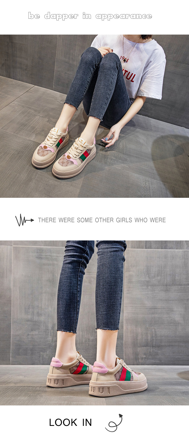 2023 Spring And Autumn New Leather Thick-soled Sneakers Women's Net red sponge cake dirty shoes European goods mesh women's shoes tide_voghion.com