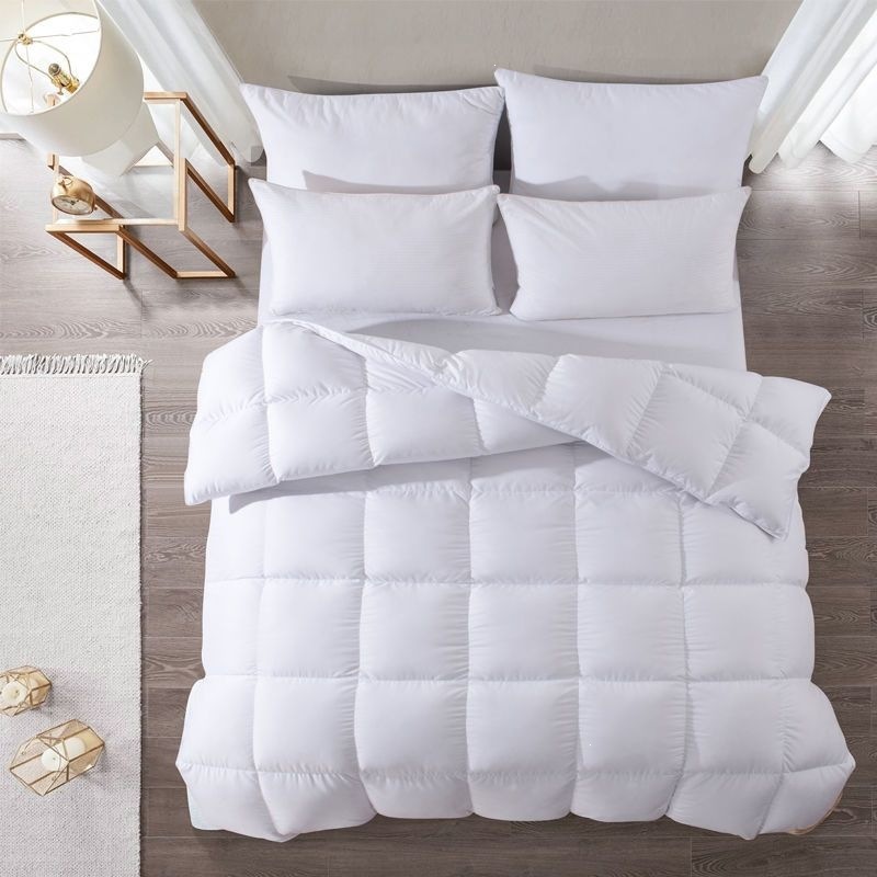 Self-filling down duvet shell semi-finished product, DIY anti-feather-leakage duvet cover, high-density inner core, anti-feather fabric