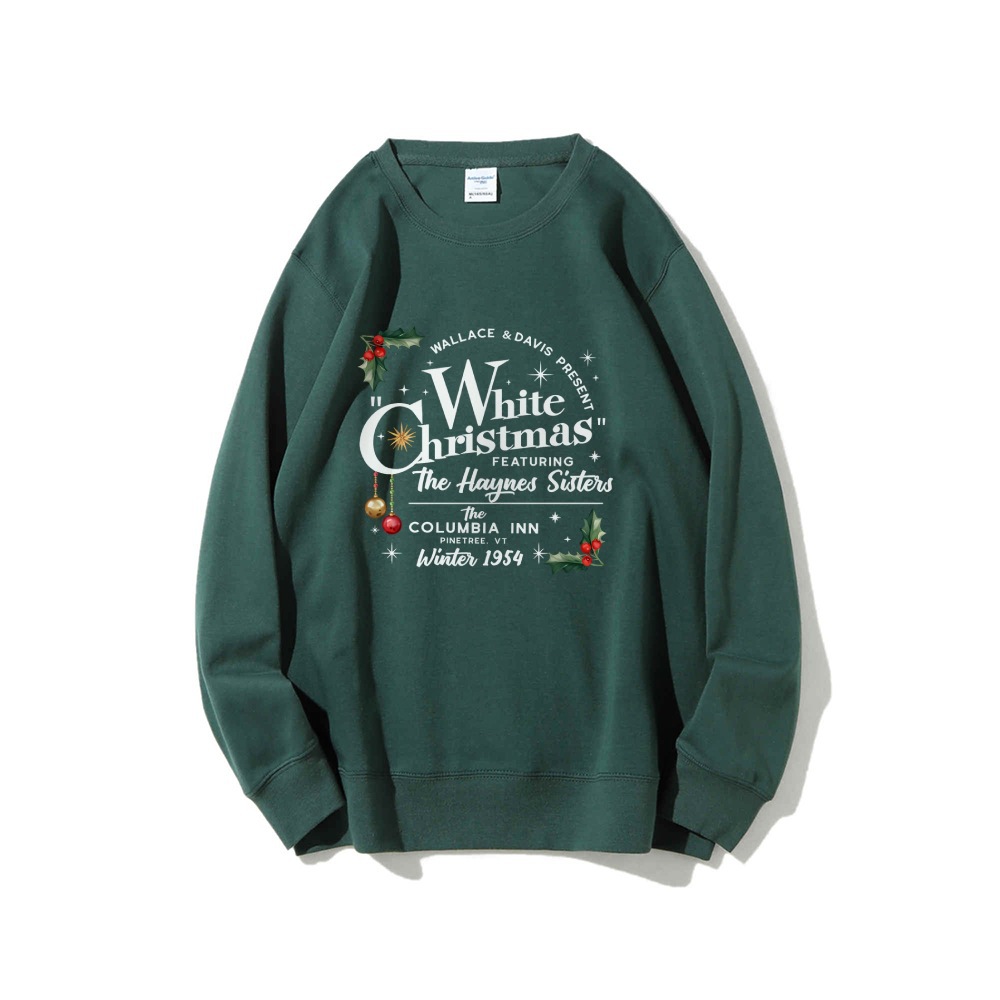 White Christmas Movie Sweatshirt, Wallace y Davis Sweater