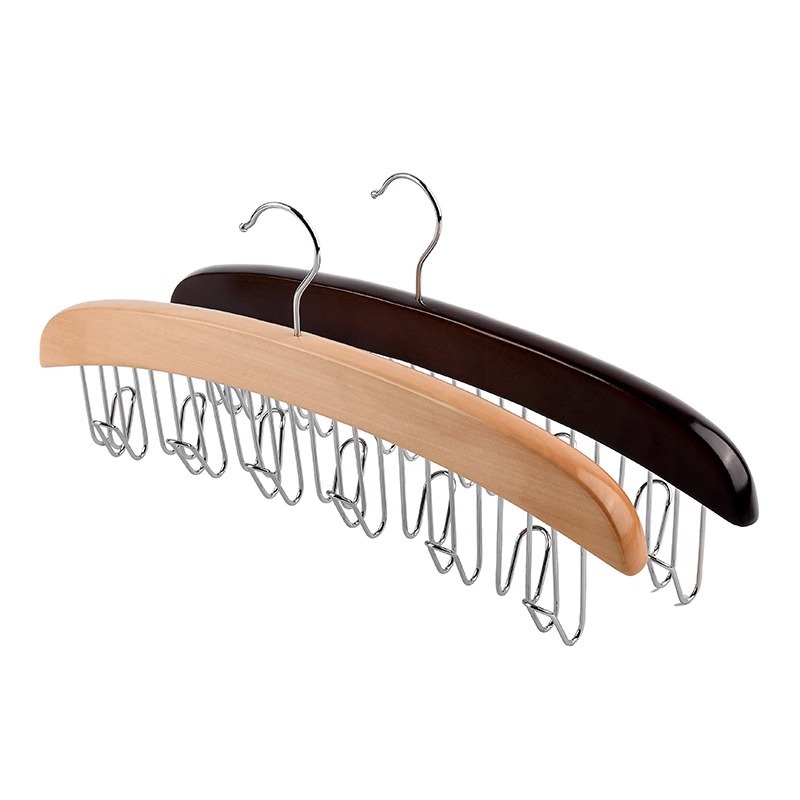 2023 Honda de madera percha ropa interior multifuncional chaleco almacenamiento artefacto hogar dormitorio madera maciza gancho onda