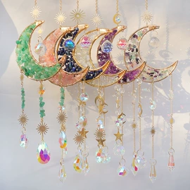 水晶工艺品;风铃;钥匙扣及钥匙扣配件