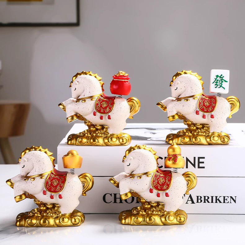 Cute mascot, table pony, Birthday gift, year mascot