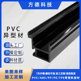 厂家开模定制PVC塑钢高光冷顶异型材美式硬质门窗型材塑料挤出条
