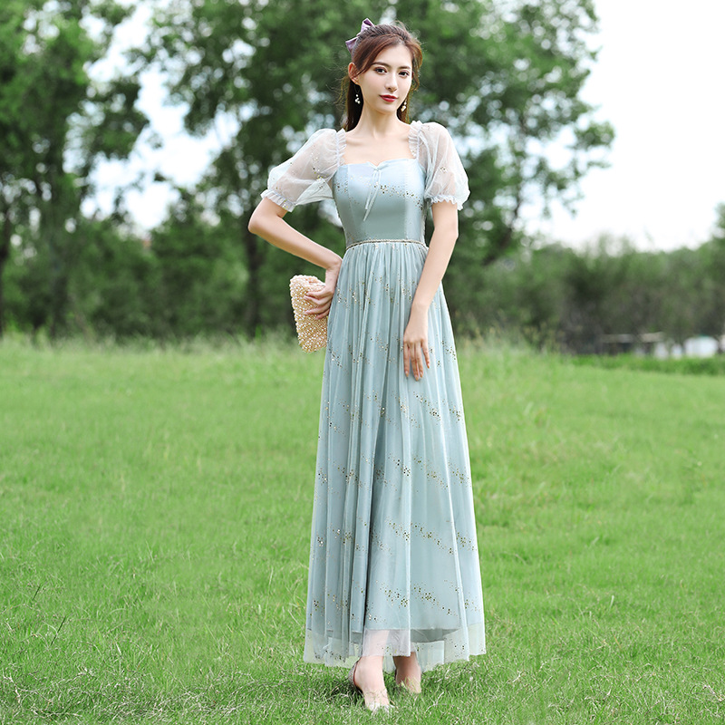 Серо -зеленый [f -square воротниц короткие рукава] 016