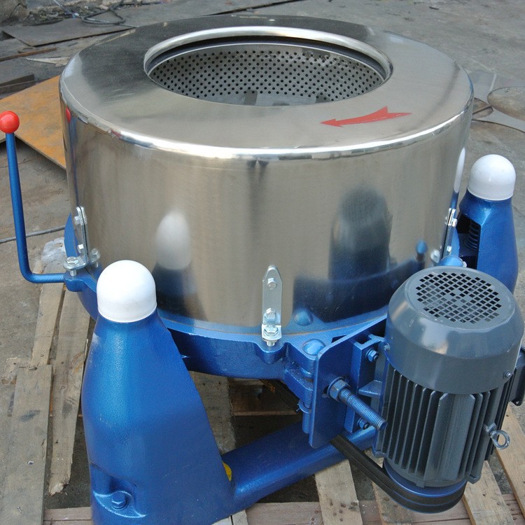 东莞机械厂家不锈钢甩干机 蔬菜排骨豆渣食品行业三足离心脱水机