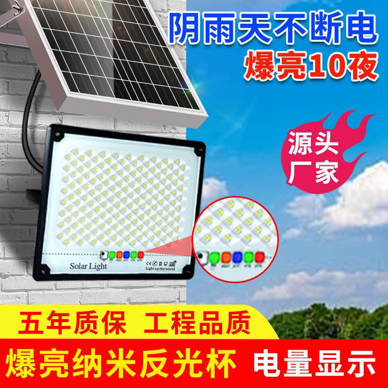 Comercio electrónico transfronterizo hogar solar led lámpara de jardín al aire libre impermeable lámpara solar luminosa fábrica lámparas al por mayor