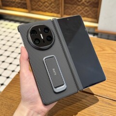 Huawei matex5 携帯電話ケースに適したカーボンファイバーパターン中心軸保護 MATEX6 コレクションリスト回転スタンドバックケース