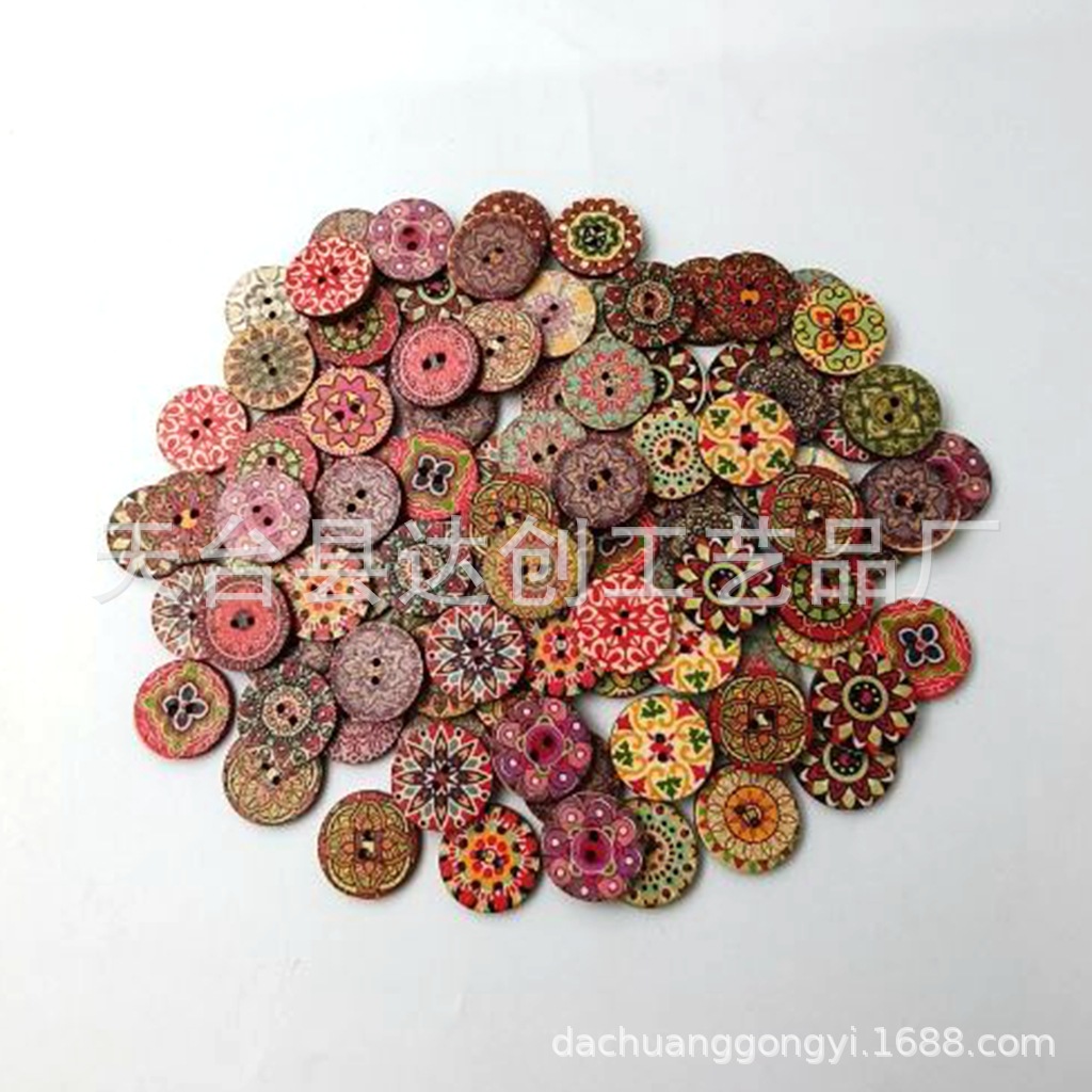 Colores mezclados 8*15mm * redondo * pintura