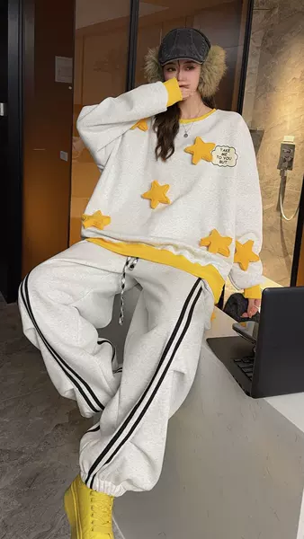 [麻白套装]