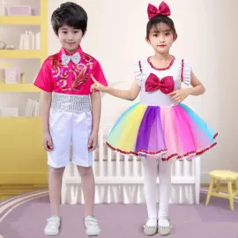 儿童表演服;童礼服;女团表演服