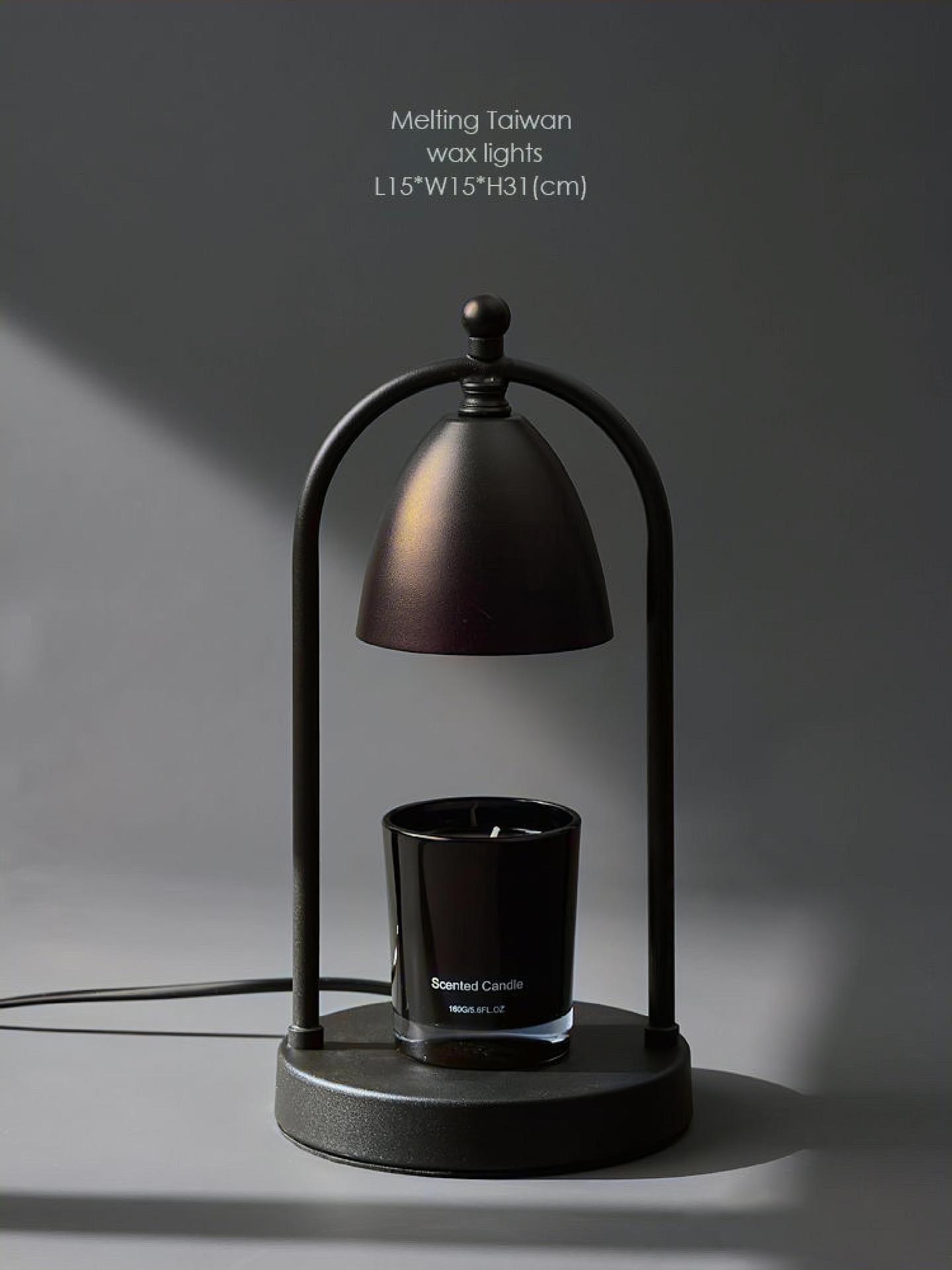 블랙 아크 모양의 블랙 이중 극 금속 용융 왁스 램프