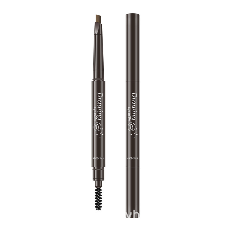 double-sided automatic waterproof triangular eyebrow pencil