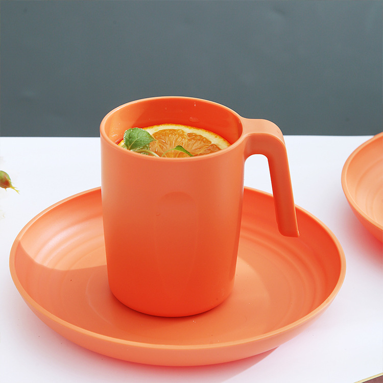 Amazon クロスボーダー プラスチック食器セット ディスク 16 アウトドア ピクニック 再利用可能なプラスチック食器|undefined
