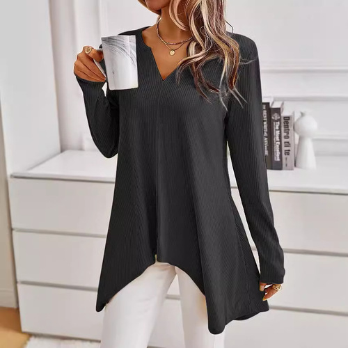 2024 AliExpress Wish Amazon eBay Western Spring Autumn Winter Woolen Sweater Best Selling Knitted Top Women's Sweater