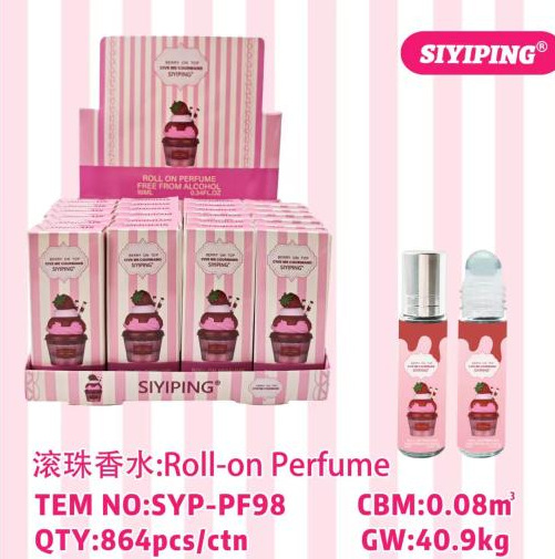 New Cross-Border Hot-Selling Perfume Creative Candy Cream Ice Cream Perfume Sample