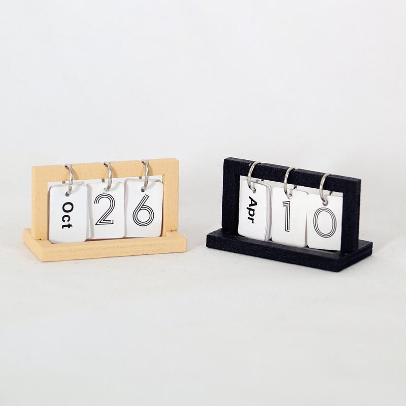 Dollhouse simulation mini miniature desk calendar page turning calendar creative bedroom living room model OB1 small Bowa Dollhouse simulation mini miniature desk calendar page turning calendar creative bedroom living room model OB1 small Bowa