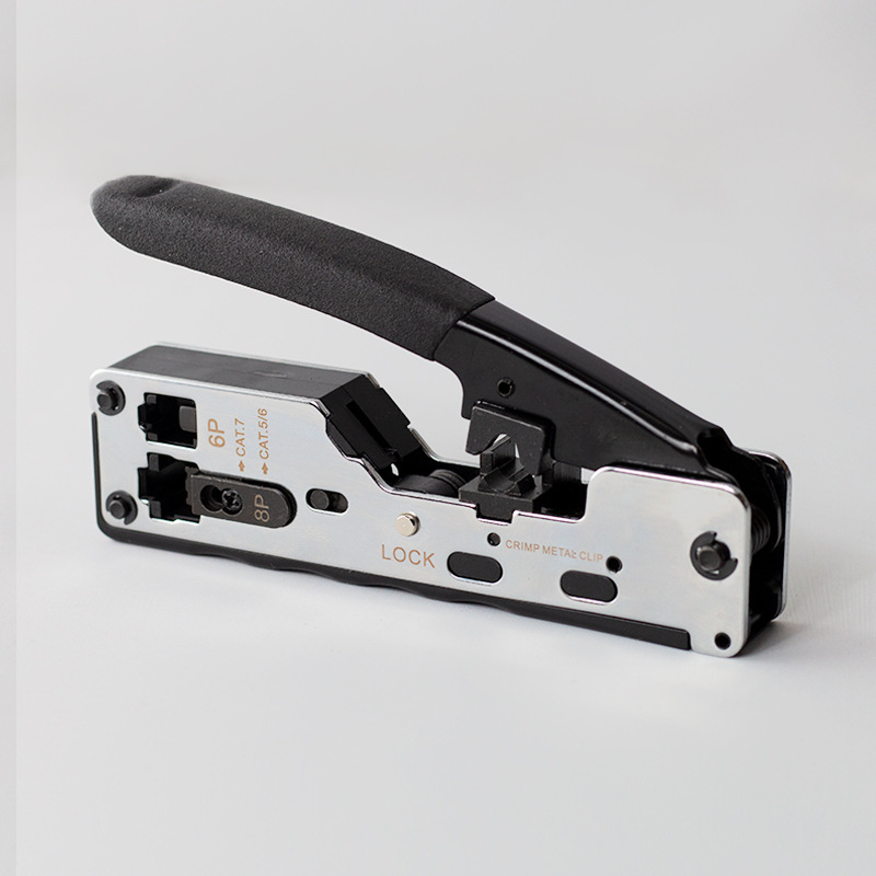 7 종류의 압착 펜치 (실버)