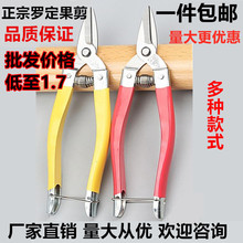 A级罗定果剪中黄小黄稀果剪园林剪不锈钢摘果剪橘子剪刀修枝剪