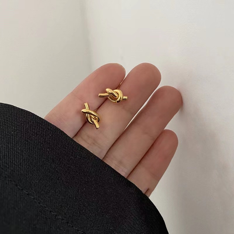 Fashion Geometric Titanium Steel Plating Earrings 1 Pair