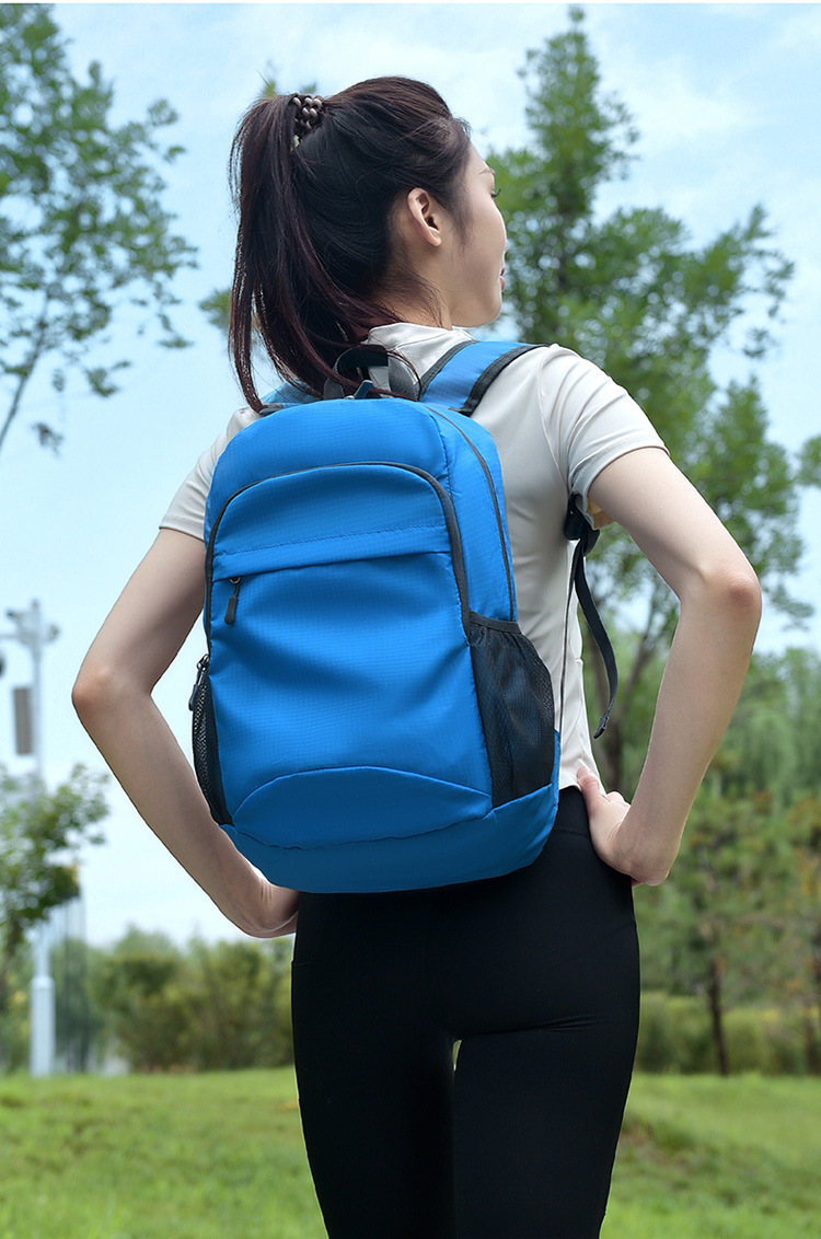 Outdoor Sports Folding Storage Bag, Lightweight For Mountain Climbing Hiking, Large-capacity Camping And Picnic Backpack_voghion.com