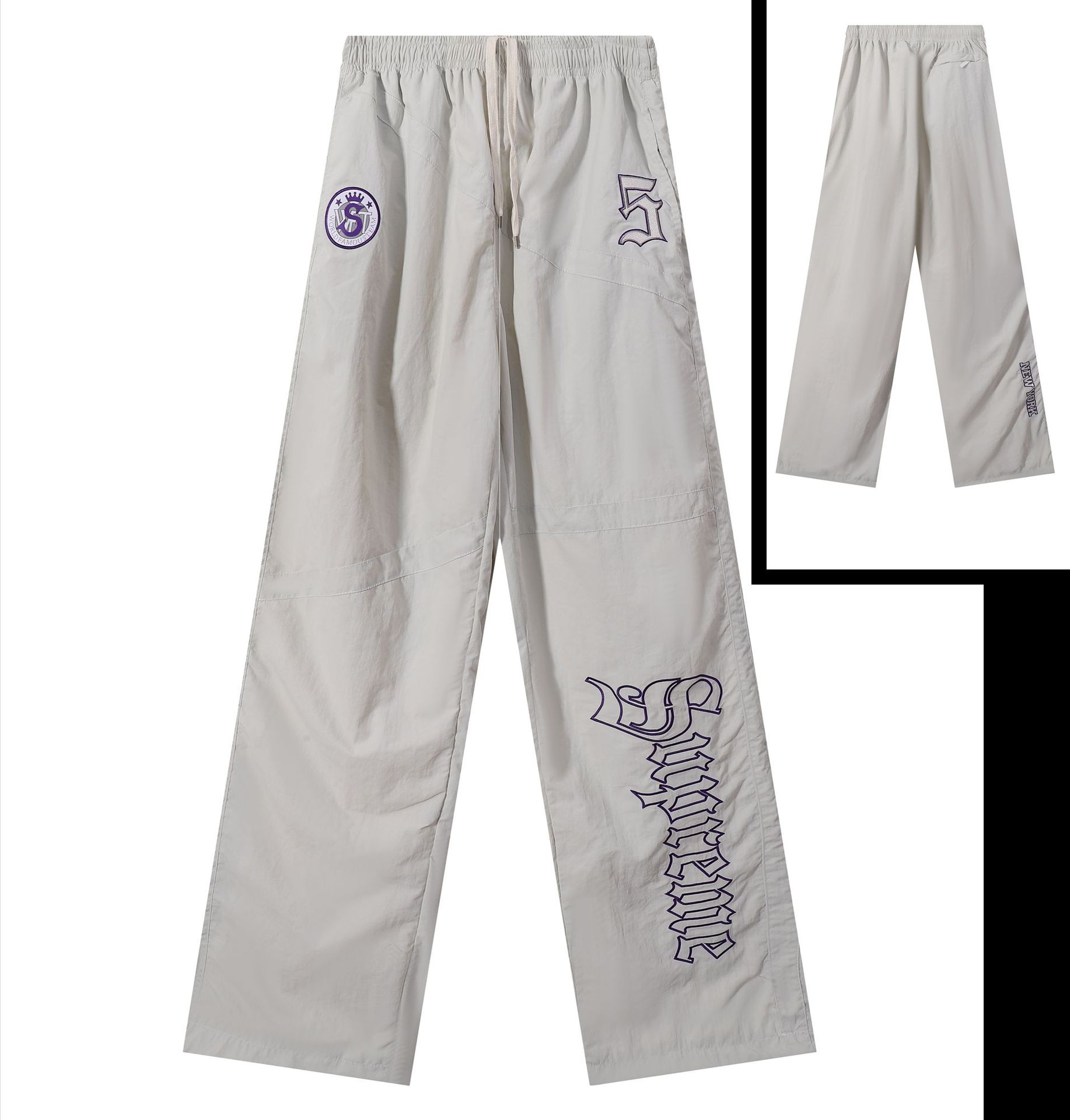 Supreme Pants Relaxed Grey