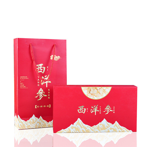 Western Ginseng Slices from Changbai Mountain, Western Ginseng Gift Box, Non-whole Stem Slices, American Ginseng