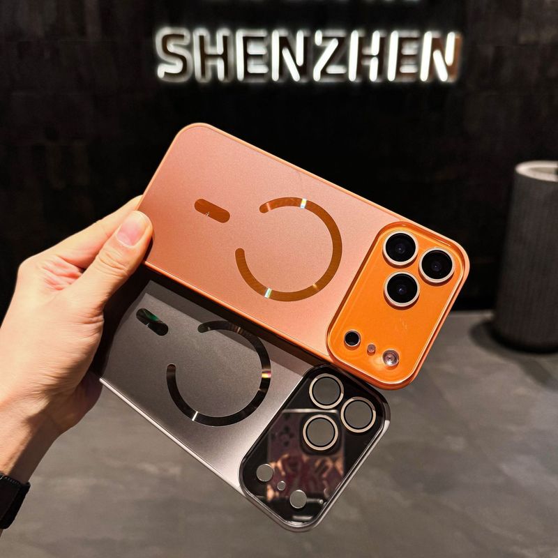 流光大视窗秒变17适用苹果17PRO手机壳16iPhone15magsafe磁吸新款|undefined