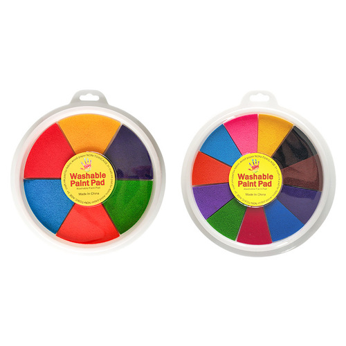 Children's finger painting album paint washable baby kindergarten graffiti enlightenment watercolor painting ink pad paint toy