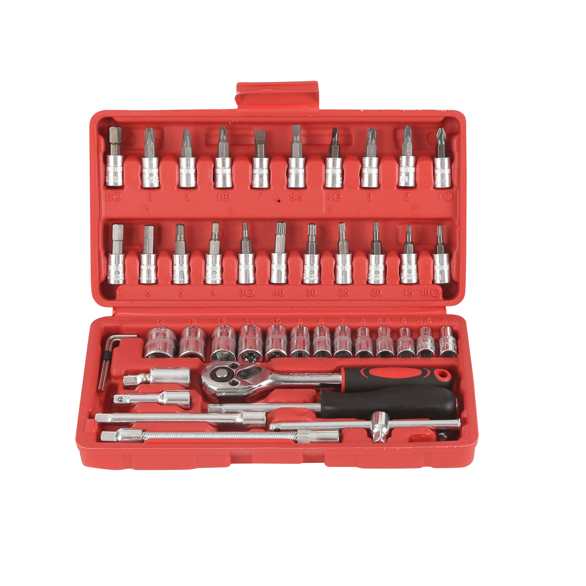 Tools set, wrench, mobile phone, 53 pieces, full set