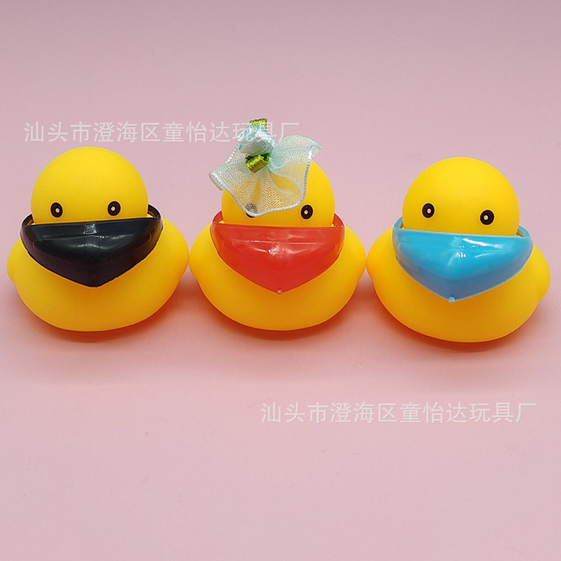 Especial transfronterizo para accesorios de decoración de pato de mezclilla mini bufanda cuadrada bufanda de triángulo pequeñas gafas de sol sombrero de paja de verano accesorios hechos a mano