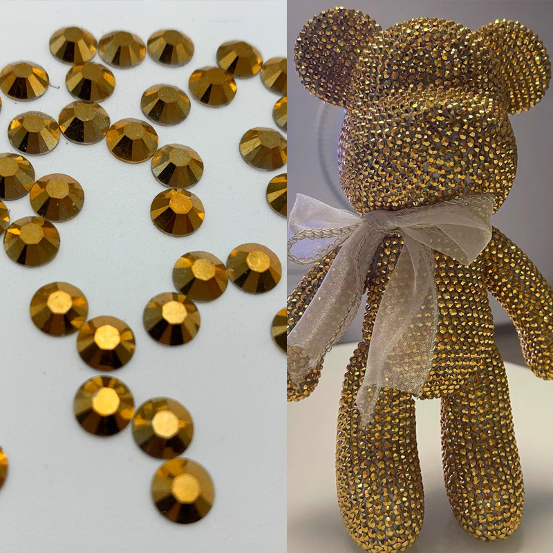Transparent gold base