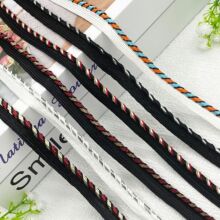 现货新款间色子母带牙子条家纺窗帘抱枕沙发包边条滚边绳服装辅料