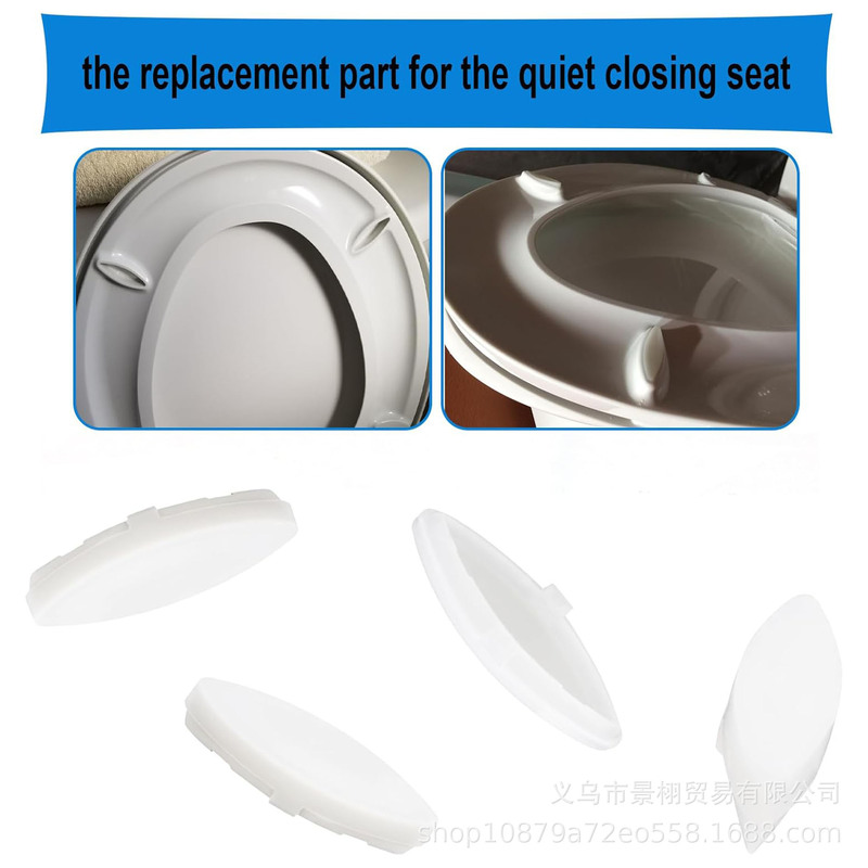 K-1133070 Toilet Seat Cover Anti-Slip Mat for Home Use, Silent Transparent Rubber Mat, Suitable for Ko, Hler Toilets