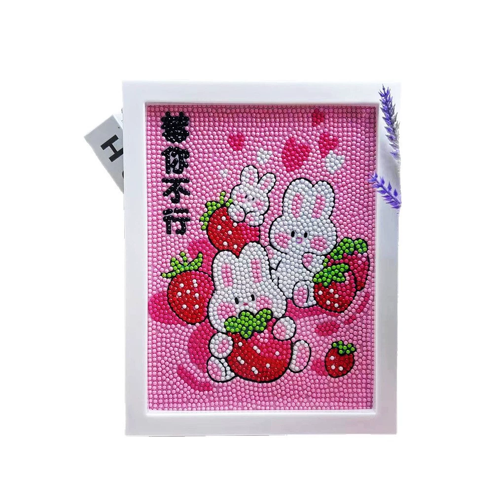 Набор для алмазной живописи Sanrio Kuromi, 17×22 см пластиковая рамка, набор для творчества DIY для детей