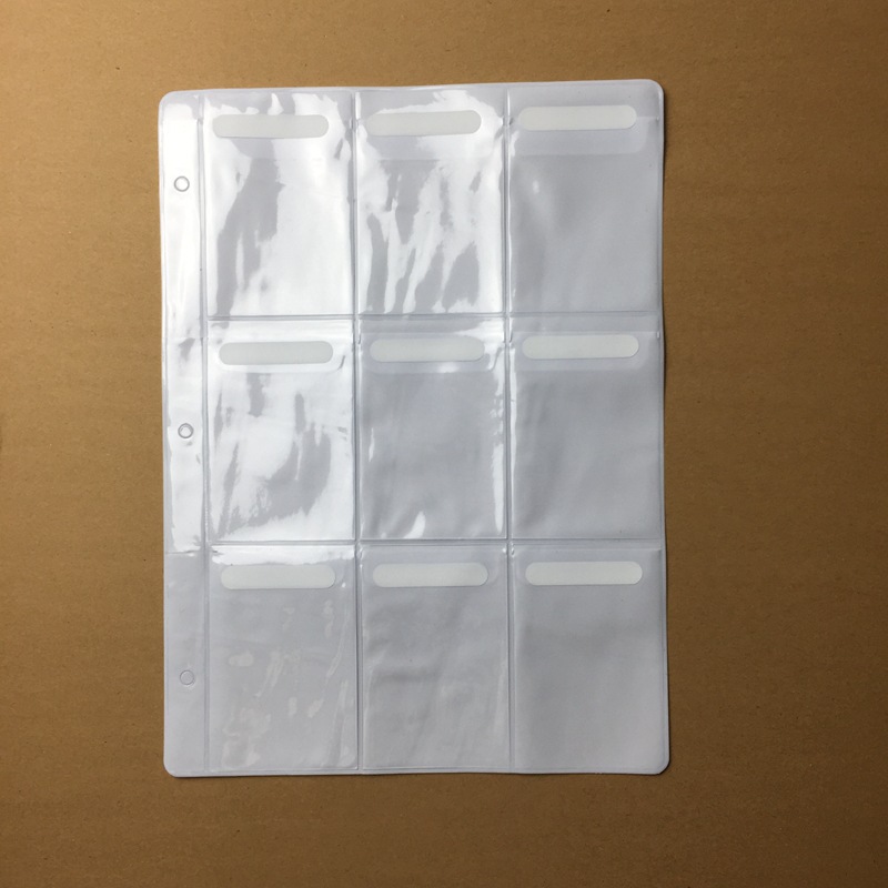 五金多格样版袋纽扣辅料硬币拉链织带收藏样品袋包装袋印logo