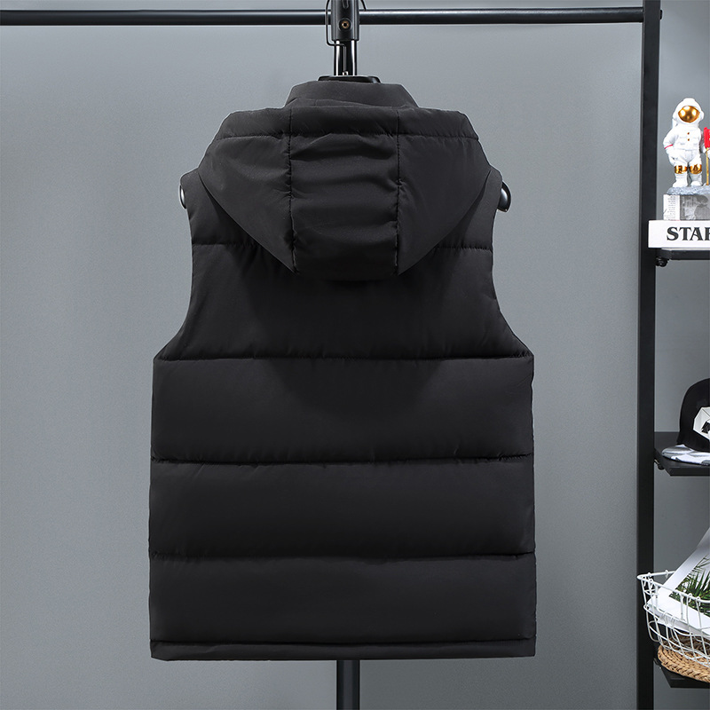 Gilet uomo imbottito in cotone giacca invernale per esterni_voghion.com