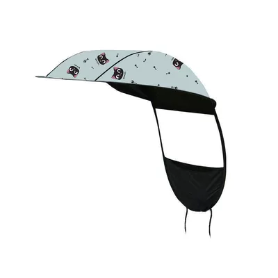 Electric scooter sunshade, sun protection, Elektromobil üçün ön şüşə çətiri (günlük) - single-ceiling-panel-cartoon-cat-with-velcro-backing-default-item