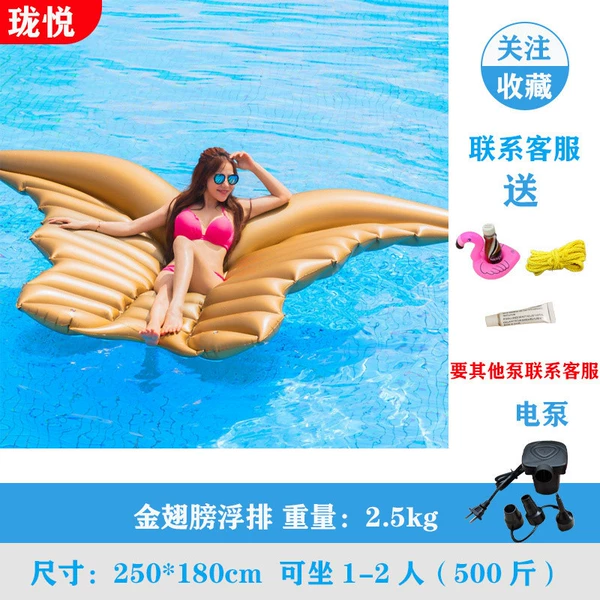 Golden Wings (with household electric pump)