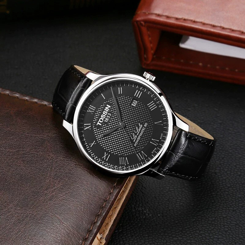 Reloj oficial genuino TOSSIN1853 Reloj mecánico automático para hombre Business Classic Elegant Men T41