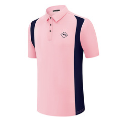 クロスボーダー J ゴルフ半袖 Tシャツ夏ゴルフ服メンズ弾性カジュアル通気性スポーツトップス作業服