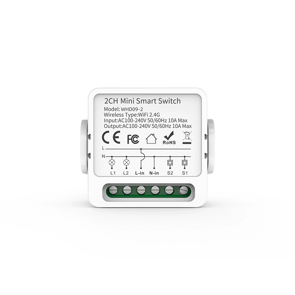 Graffiti WiFi/ZigBee Two Road Two Wave Multi -Road Access Zero Fire Modification Remote APP Voice Remote Cross -border