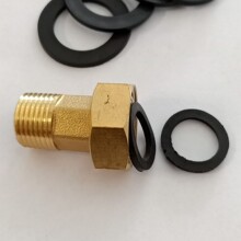 现货批发橡胶平垫4分6分1寸水表接头胶垫表尾连接密封平垫圈O型圈