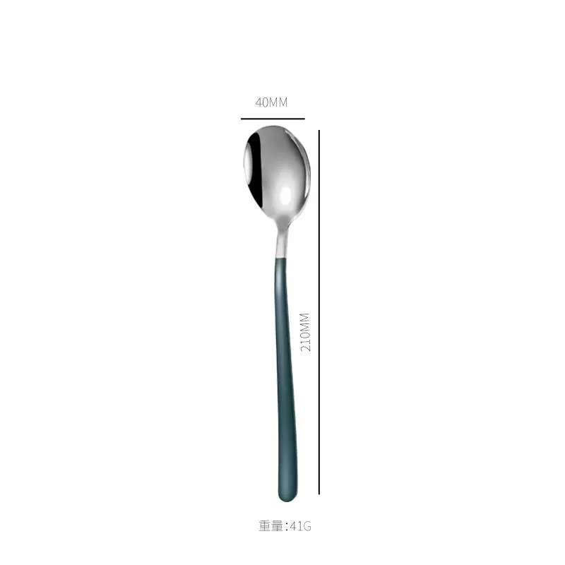 컬러스푼  한식(304대) 그린실버
