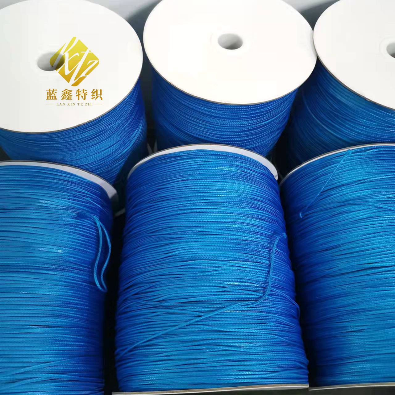 1mm大力马撒网专用绳收口绳嵌绳渔网顶绳UHMWPE浮水8股全编织手绳