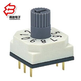 10-Speed Rotary Switch 360-Degree 8-Position Coded Dial Switch 360-Degree Rotation 8-Speed Rotary Wave Switch