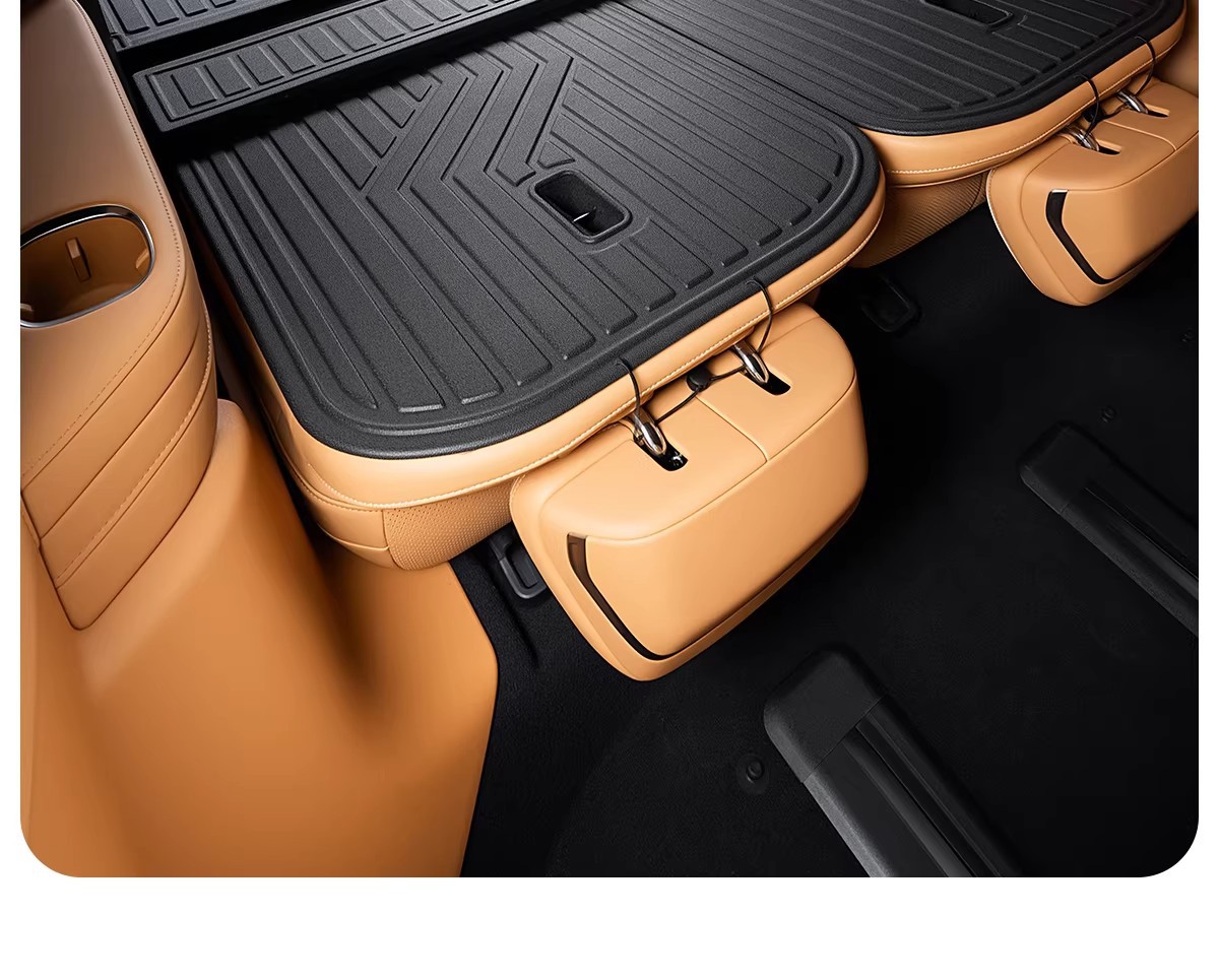 Suitable for Zeekr 9X Trunk Mat, Car Interior Special Full-Coverage Tpe Trunk Mat, Modified Decorative Accessories